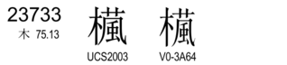 U+23733